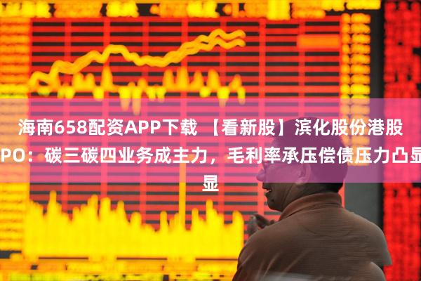 海南658配资APP下载 【看新股】滨化股份港股IPO:碳三碳四业务成主力,毛利率承压偿债压力凸显